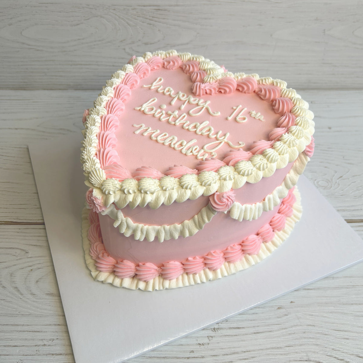 Heart-Shaped Cake