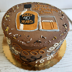 Aged Bourbon Cake