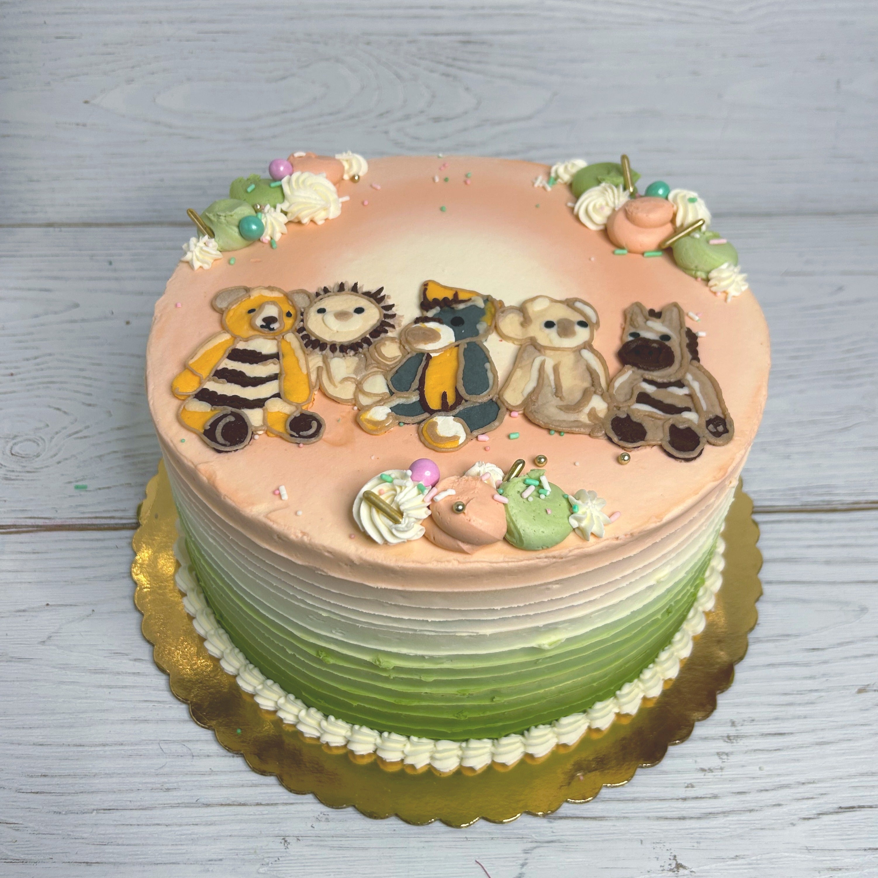 Surprise New Grandma Baby Cake - CakeCentral.com