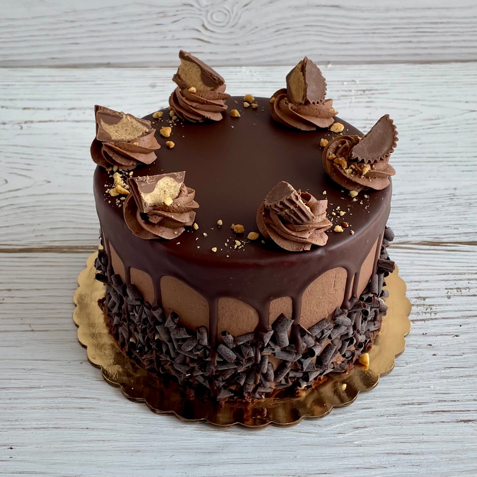 Chocolate Peanut Butter Cake