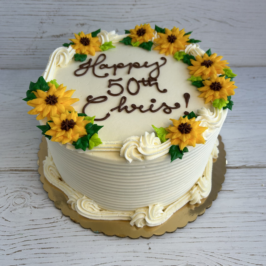 Sunflowers Cake