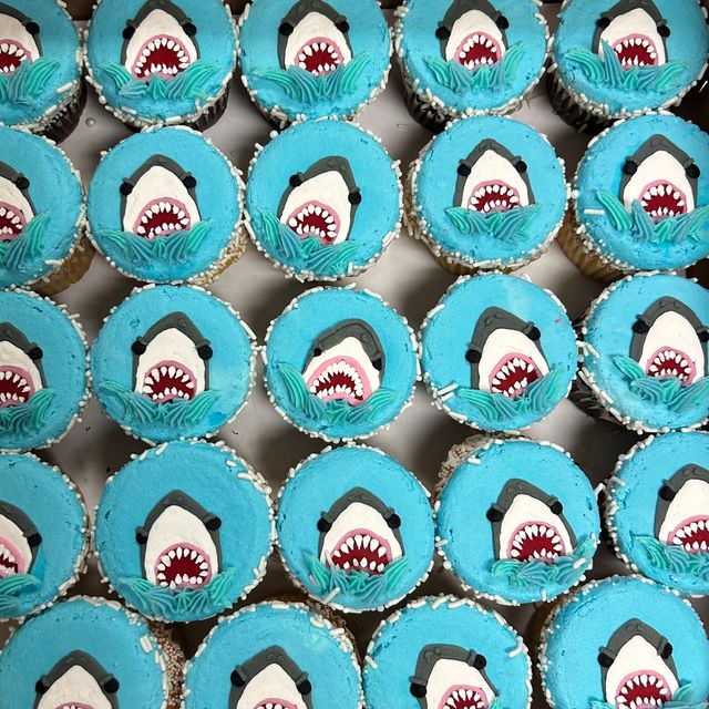 Shark Cupcakes