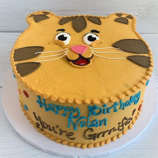 Tiger Cake - Daniel Custom Birthday Cake - Baby Shower Cake - LOCAL DELIVERY hotsell ONLY