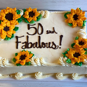 Sunflowers Cake