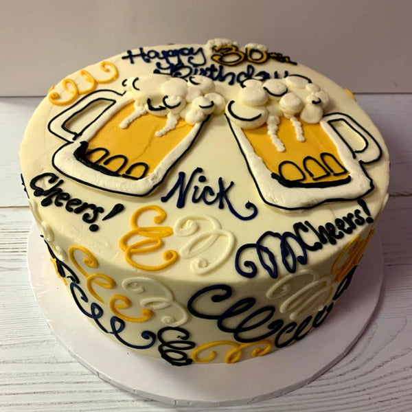 30 Birthday Cake Topper,Cheers to 30 Years Cake India | Ubuy
