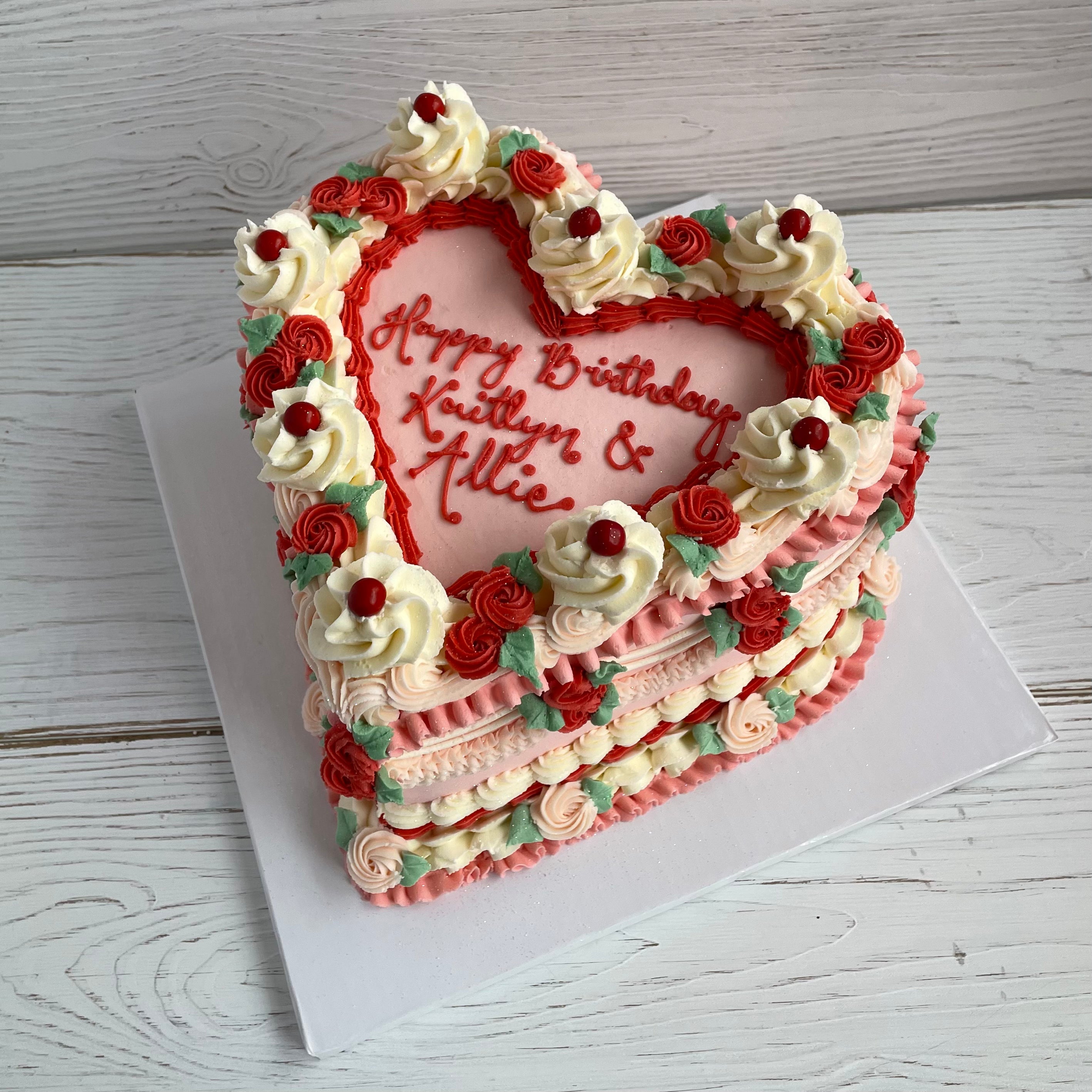 Heart-shaped Sweetheart Cake, Heart Shaped 